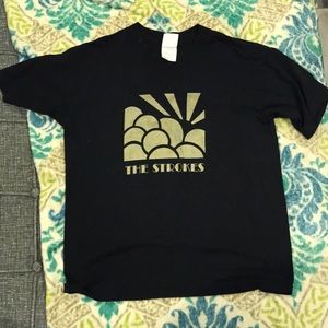 Retro The Strokes band T-shirt size small (14-16)